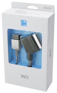 Official Nintendo Wii RGB Scart Cable Аксессуар Nintendo Inc инфо 13226k.