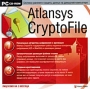 Atlansys CryptoFile Прикладная программа CD-ROM, 2010 г Издатель: Новый Диск; Разработчик: Программные системы Атлансис пластиковый Jewel case Что делать, если программа не запускается? инфо 7066l.