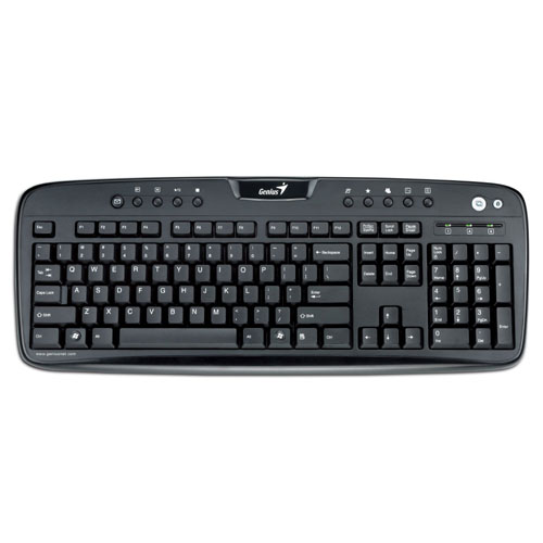 Genius KB220e Multimedia, USB, Black Genius Артикул: G-KB220e USB инфо 783c.
