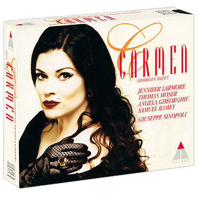 Giuseppe Sinopoli Bizet Carmen (3 CD) Формат: 3 Audio CD (Box Set) Дистрибьюторы: Торговая Фирма "Никитин", Warner Music Германия Лицензионные товары Характеристики аудионосителей 2009 г Сборник: Импортное издание инфо 3169a.