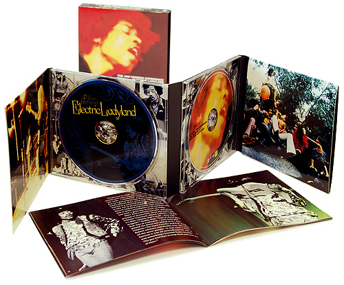 Jimi Hendrix The Jimi Hendrix Experience Electric Ladyland Delux Edition (CD + DVD) Формат: CD + DVD (DigiPack) Дистрибьюторы: ООО "Юниверсал Мьюзик", Geffen Records Inc , Experience инфо 13143c.